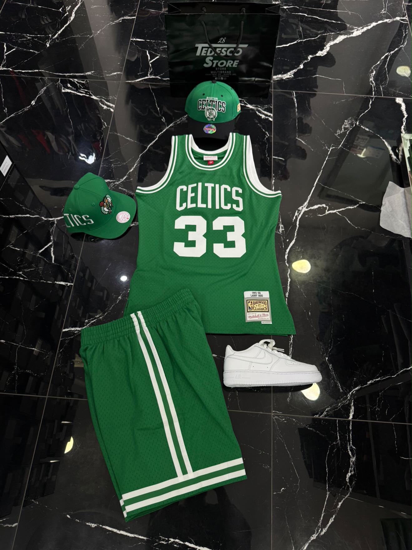 Completo Mitchell&Ness Boston Celtics