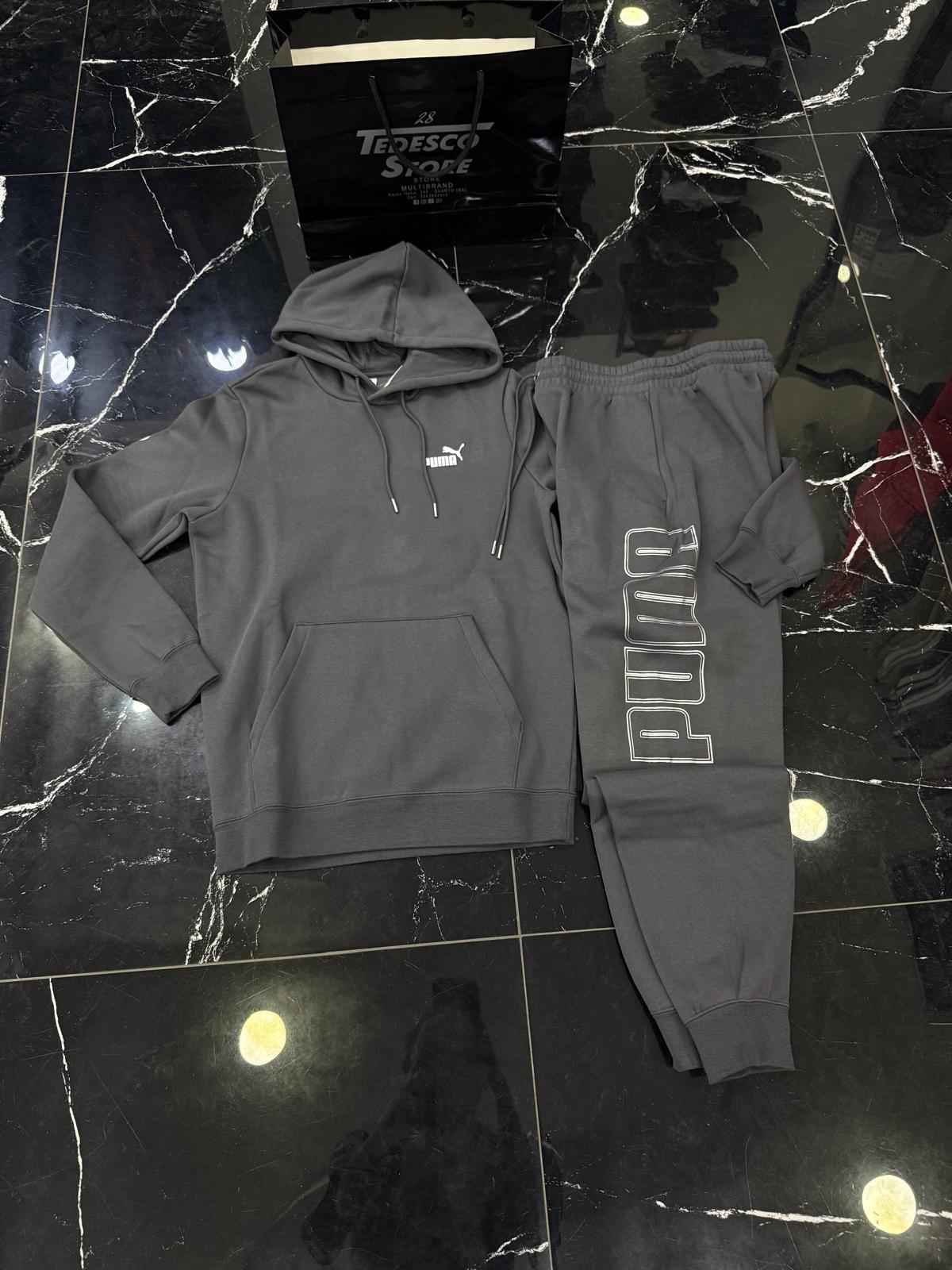 Tuta Puma Con Cappuccio