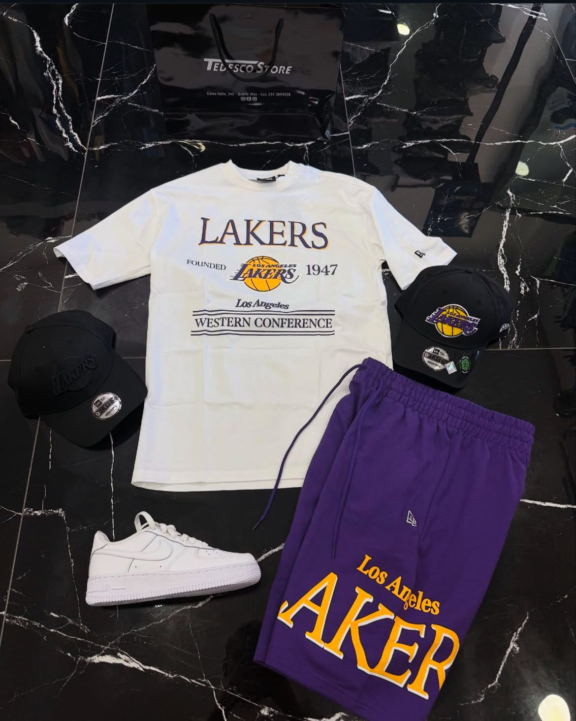 Completo New Era Lakers