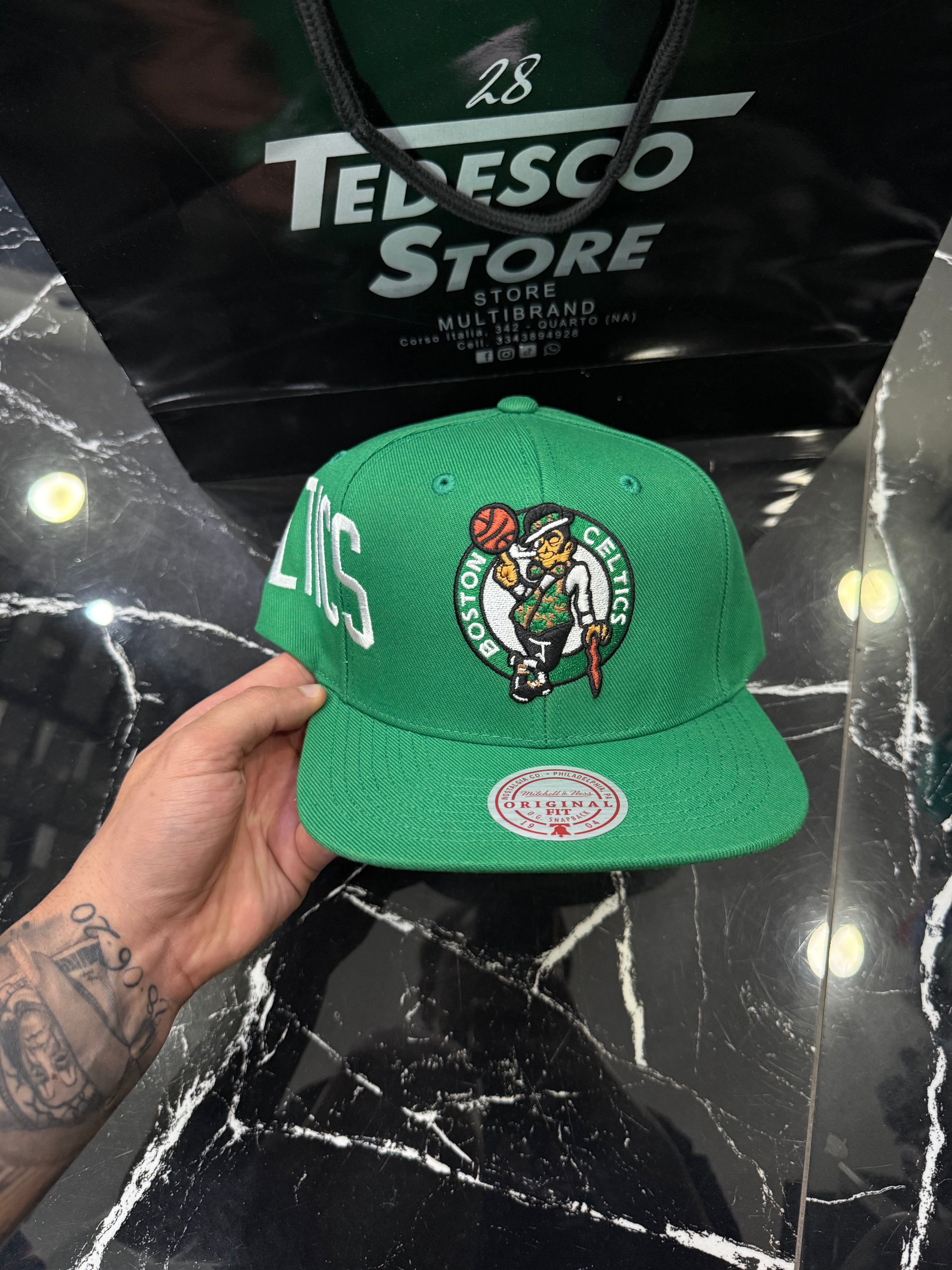 Mitchell&Ness Cap Boston Celtics
