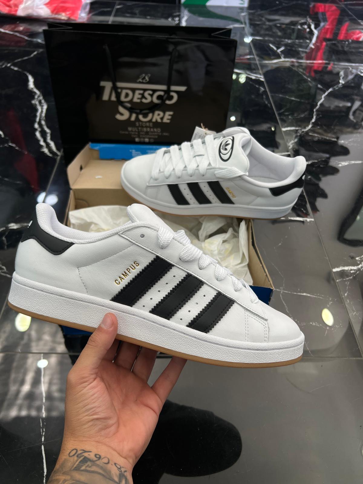 Adidas Campus 00s white in Pelle - TedescoStore
