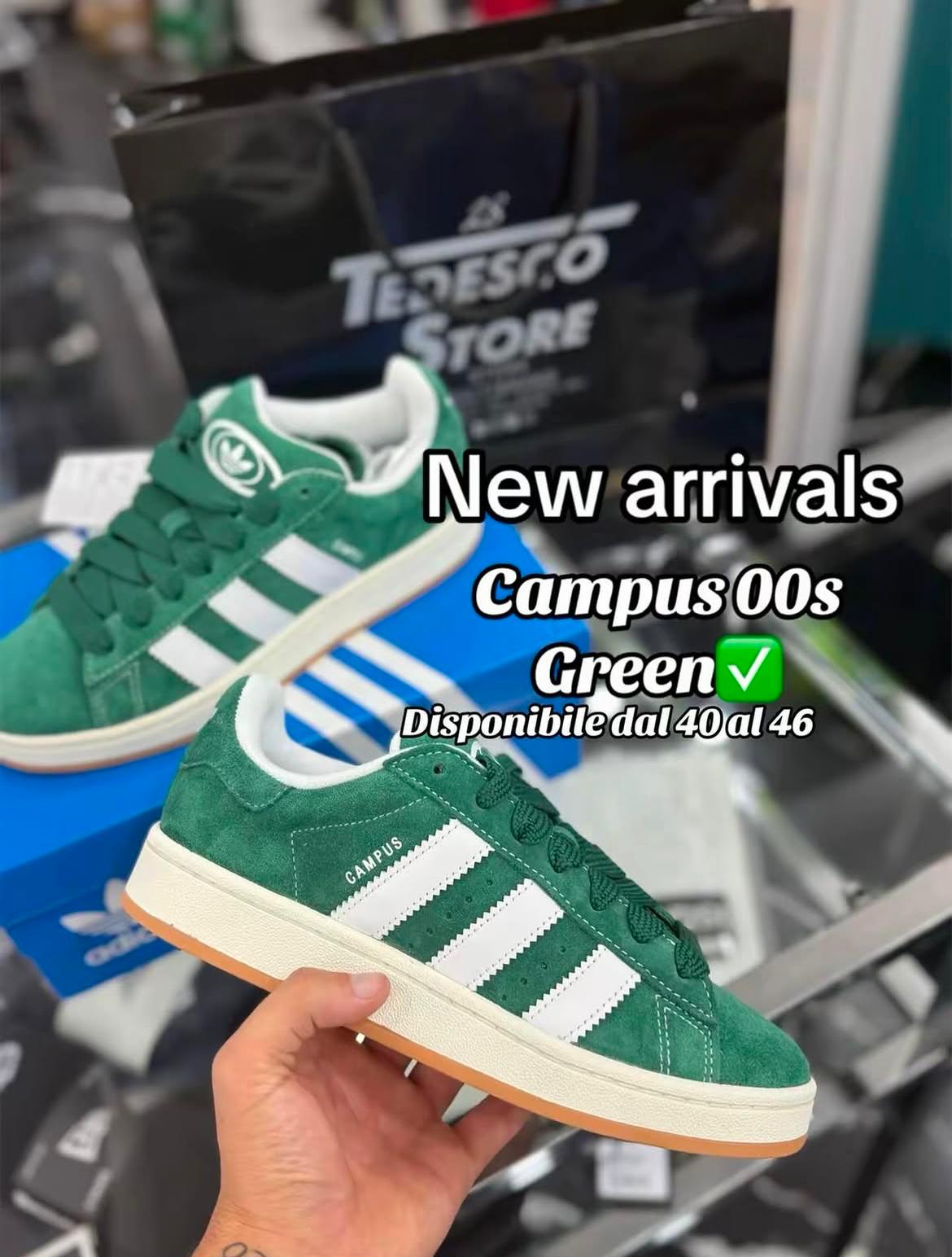 Nike Campus 00s Green - TedescoStore