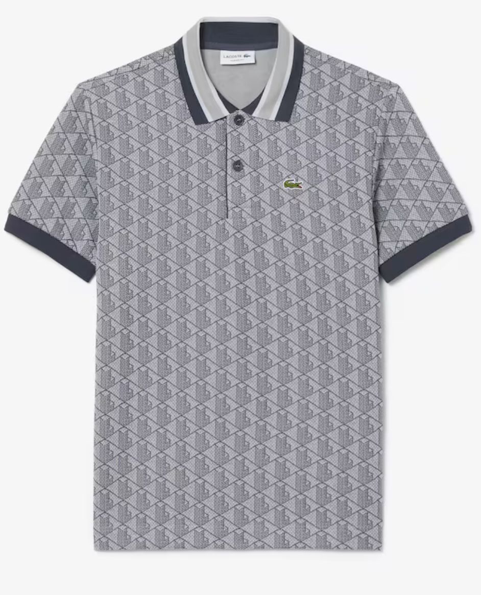 Polo Lacoste Monogram - TedescoStore