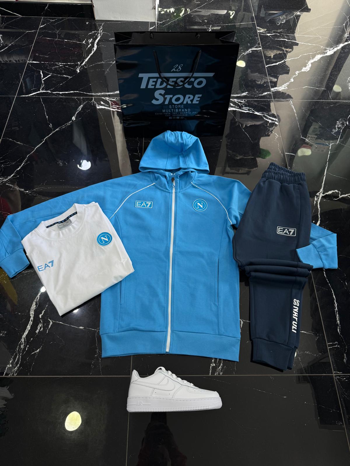 Tuta EA7 SSC Napoli - TedescoStore